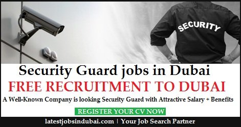 Security Guard jobs in Dubai