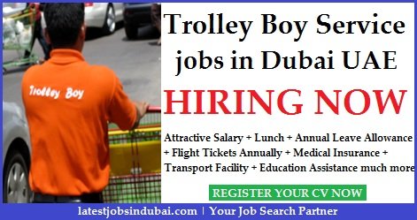 Trolley Boy Jobs in Dubai Airport