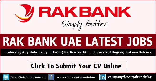 RAK Bank Careers